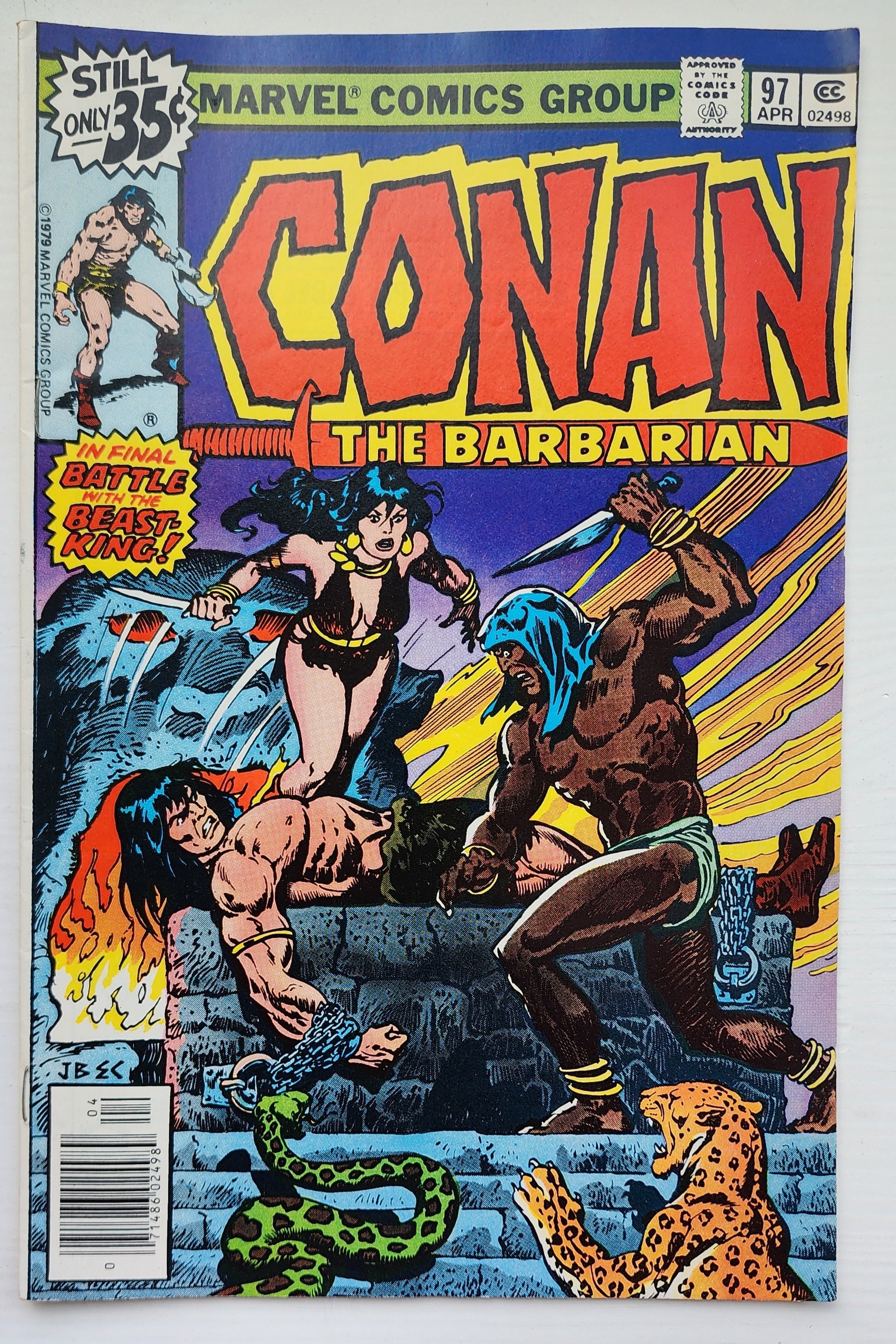 CONAN THE BARBARIAN #97 1979 Conan MARVEL COMICS