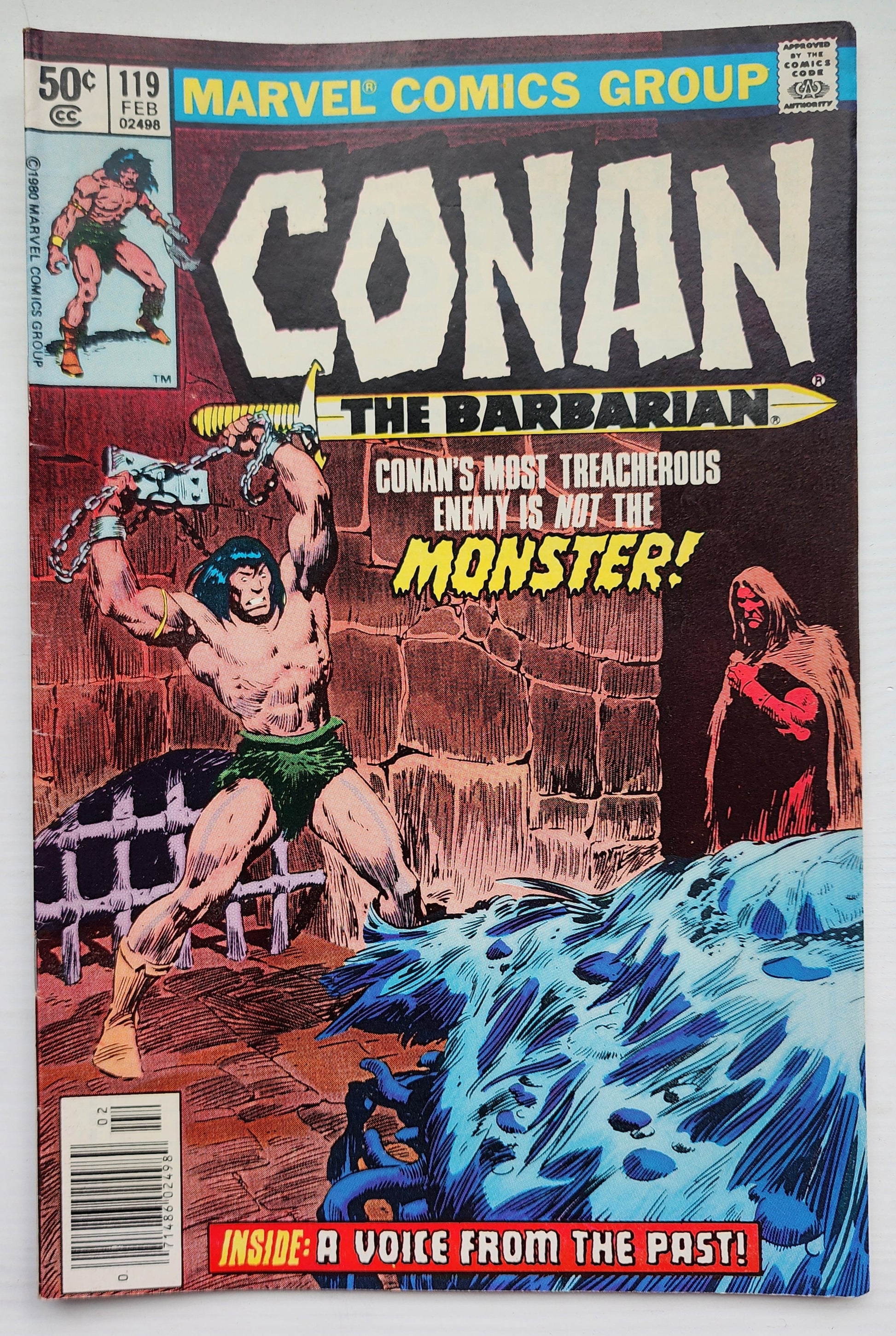 CONAN THE BARBARIAN #119 1981 NEWSSTAND Conan MARVEL COMICS