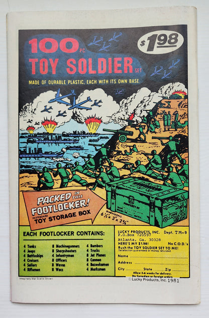 CONAN THE BARBARIAN #123 1981 NEWSSTAND Conan MARVEL COMICS