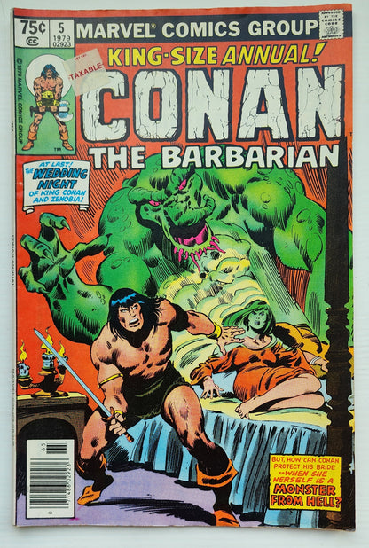 CONAN KING-SIZE ANNUAL #5 1979 Conan MARVEL COMICS