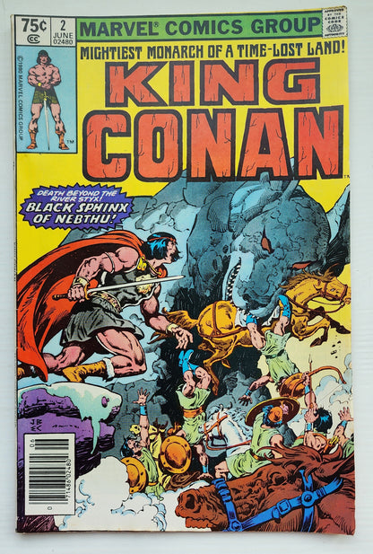 KING CONAN #2 1980 NEWSSTAND Conan MARVEL COMICS