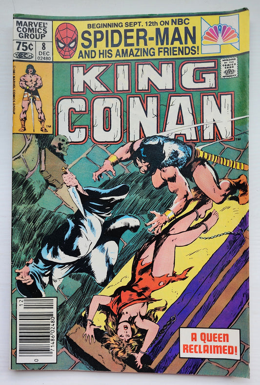 KING CONAN #8 1981 NEWSSTAND Conan MARVEL COMICS