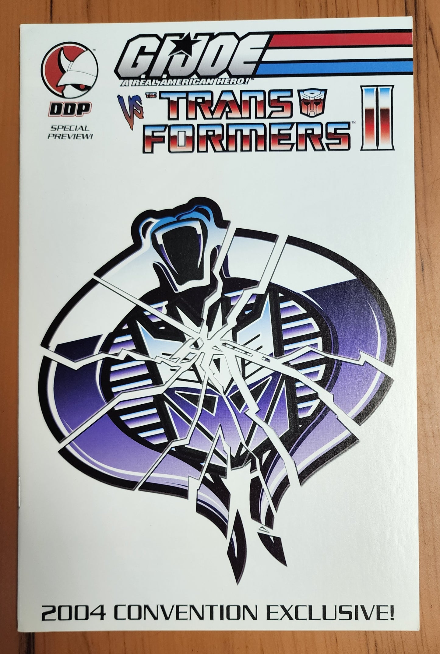 GI JOE VS TRANSFORMERS II SPECIAL PREVIEW CONVENTION EXCLUSIVE 2004 [J01] GI Joe DEVILS DUE