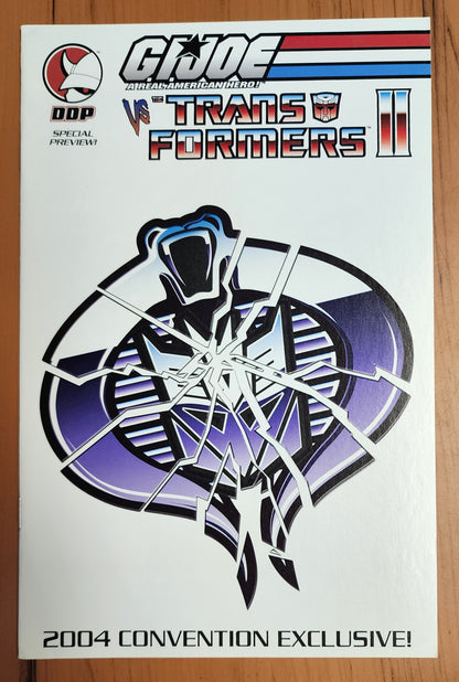 GI JOE VS TRANSFORMERS II SPECIAL PREVIEW CONVENTION EXCLUSIVE 2004 [J01] GI Joe DEVILS DUE