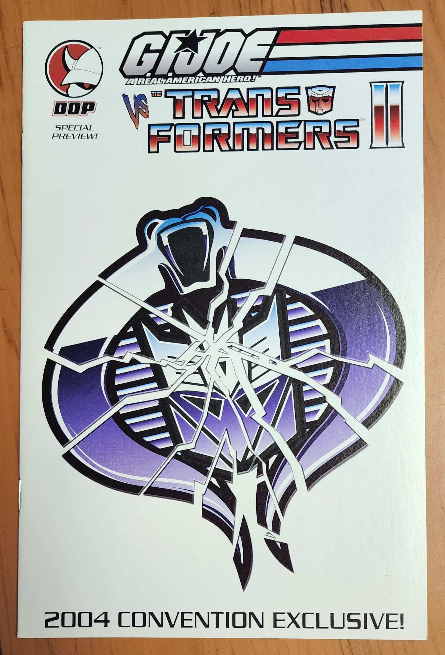 GI JOE VS TRANSFORMERS II SPECIAL PREVIEW CONVENTION EXCLUSIVE 2004 [J02] GI Joe DEVILS DUE