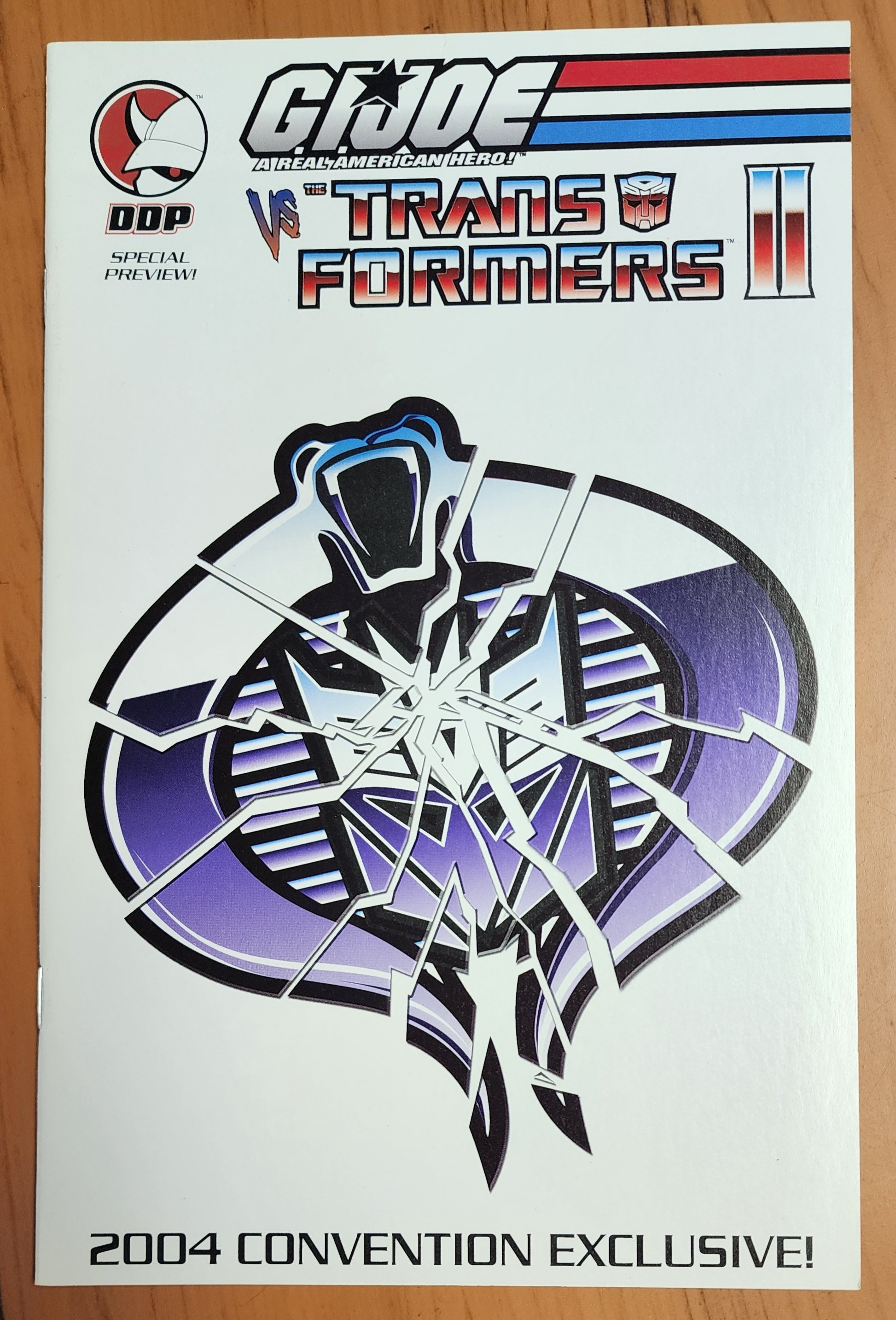 GI JOE VS TRANSFORMERS II SPECIAL PREVIEW CONVENTION EXCLUSIVE 2004 [J02] GI Joe DEVILS DUE
