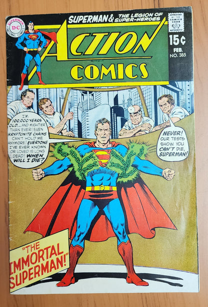 ACTION COMICS #385 1970 [J03] Action Comics DC COMICS