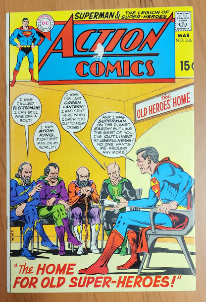 ACTION COMICS #386 1970 Action Comics DC COMICS