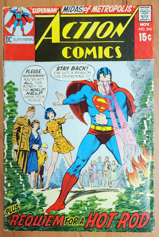 ACTION COMICS #394 1970 Action Comics DC COMICS