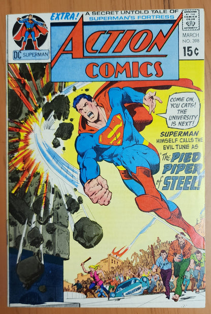 ACTION COMICS #398 1971 Action Comics DC COMICS