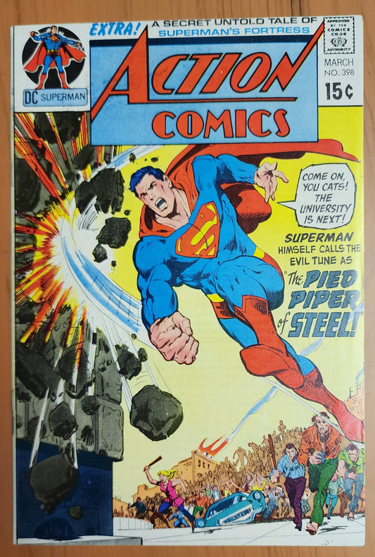 ACTION COMICS #398 1971 Action Comics DC COMICS