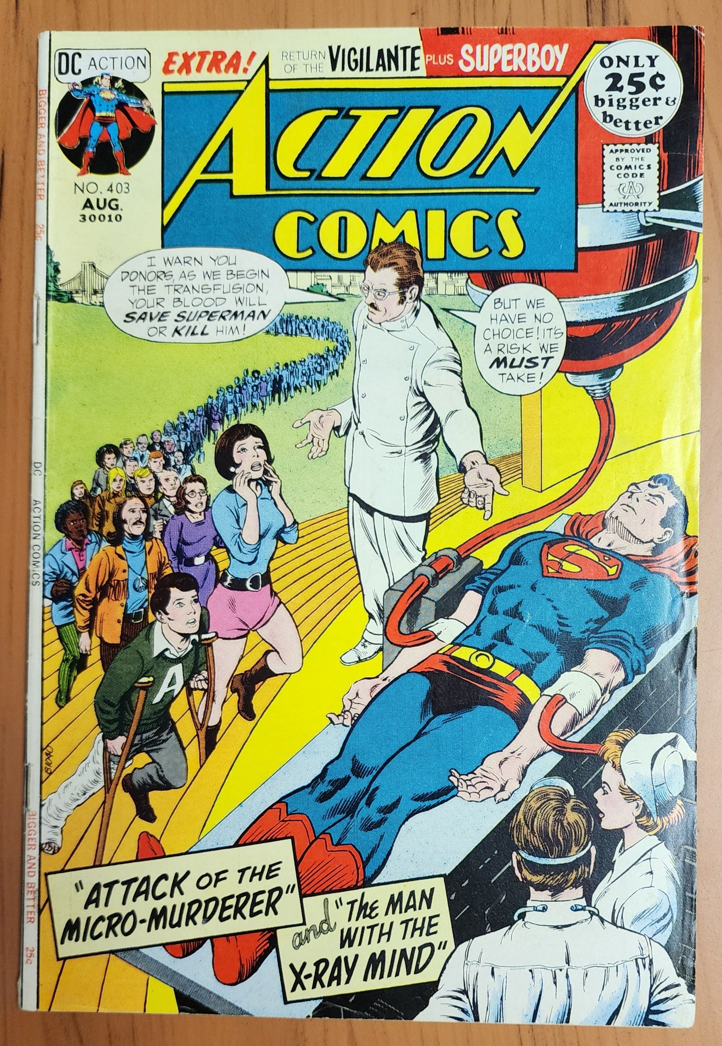ACTION COMICS #403 1971 Action Comics DC COMICS