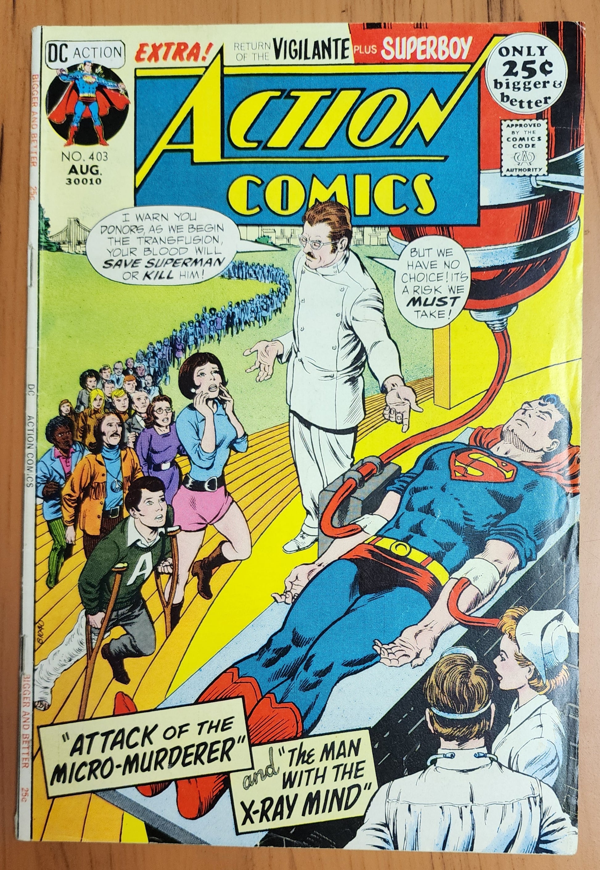 ACTION COMICS #403 1971 Action Comics DC COMICS
