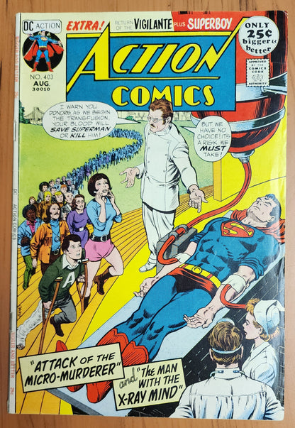 ACTION COMICS #403 1971 Action Comics DC COMICS