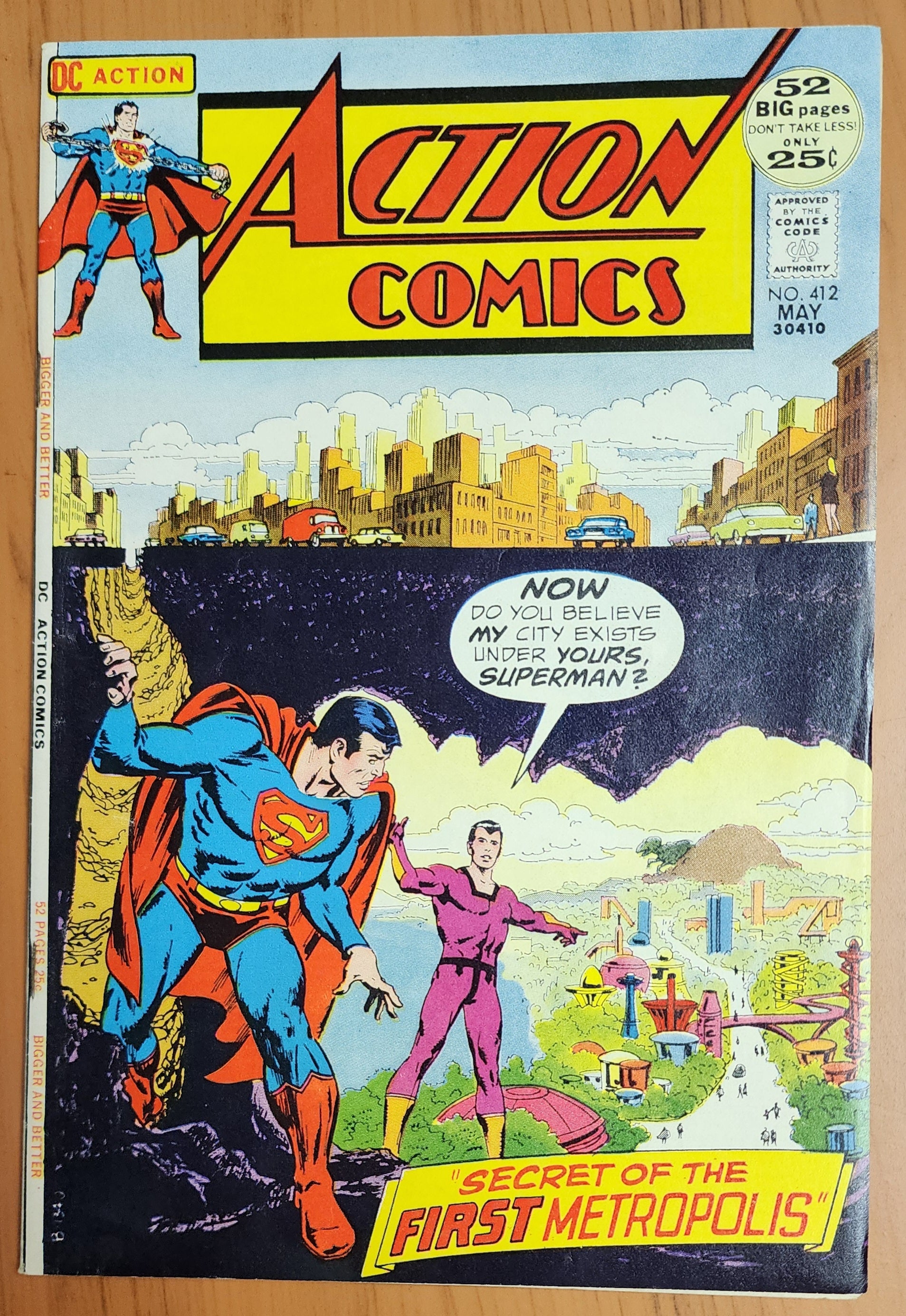ACTION COMICS #412 1972 Action Comics DC COMICS