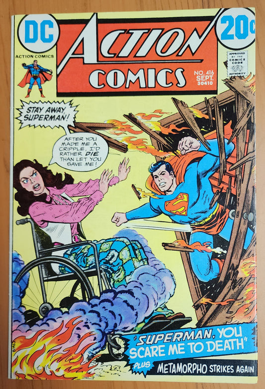 ACTION COMICS #416 1972 Action Comics DC COMICS