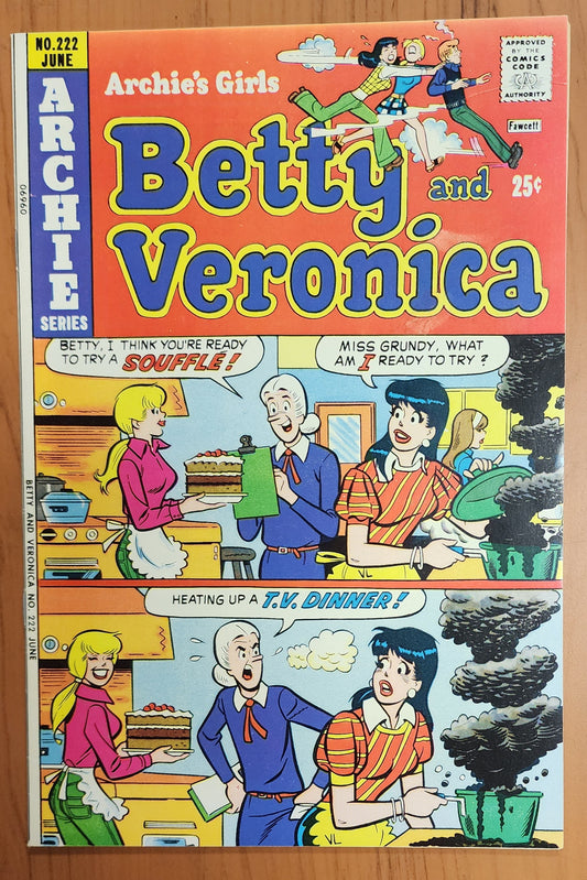 ARCHIES GIRLS BETTY & VERONICA #222 1974 Betty & Veronica ARCHIE COMICS