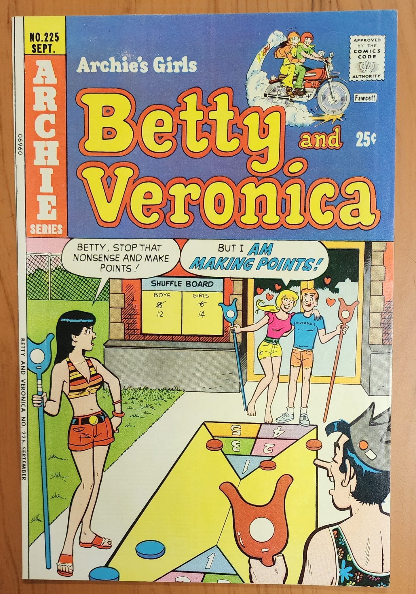 ARCHIES GIRLS BETTY & VERONICA #225 1974 Betty & Veronica ARCHIE COMICS