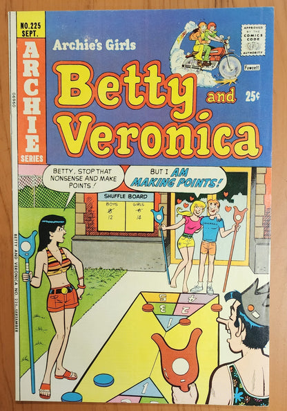 ARCHIES GIRLS BETTY & VERONICA #225 1974 Betty & Veronica ARCHIE COMICS