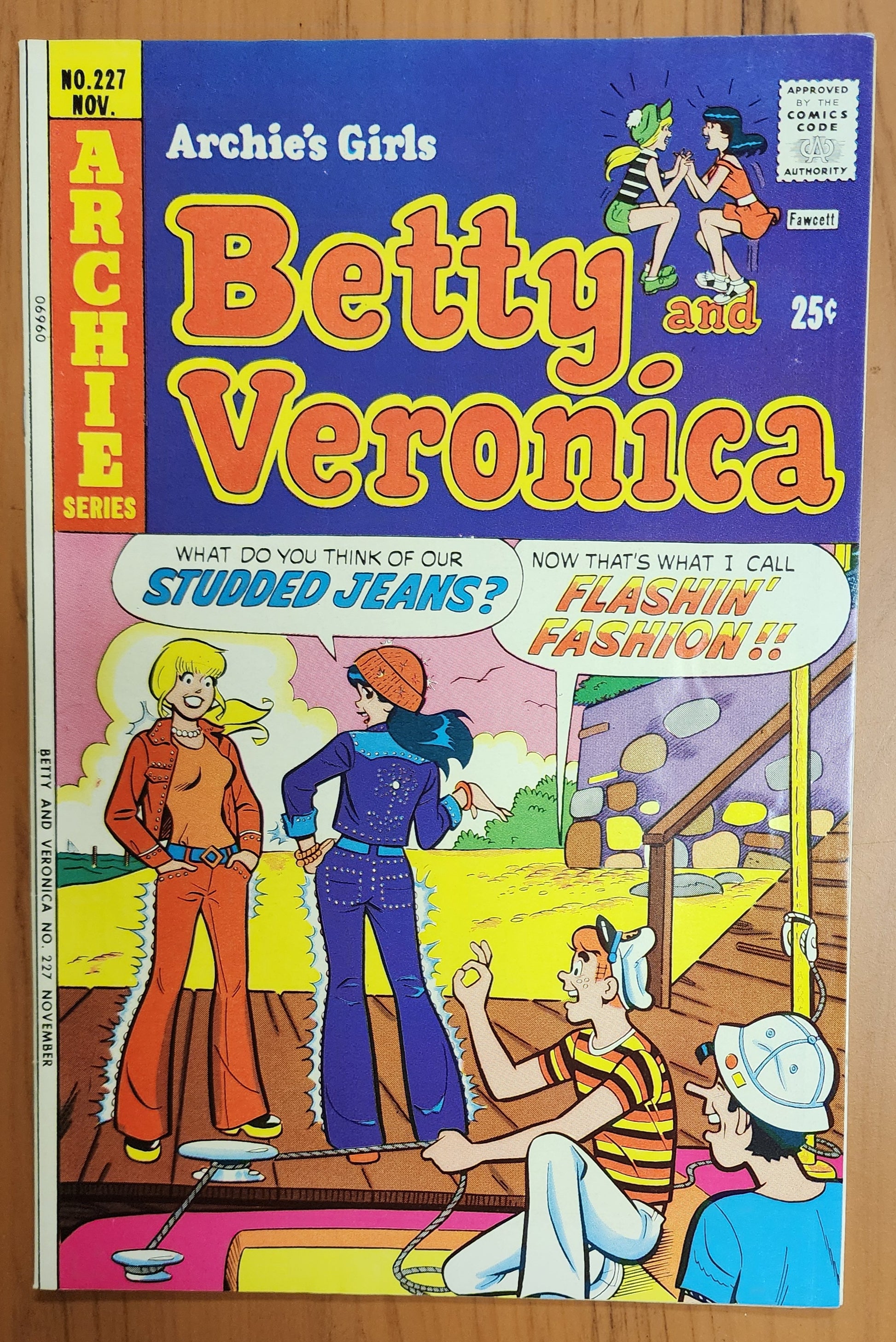 ARCHIES GIRLS BETTY & VERONICA #227 1974 Betty & Veronica ARCHIE COMICS