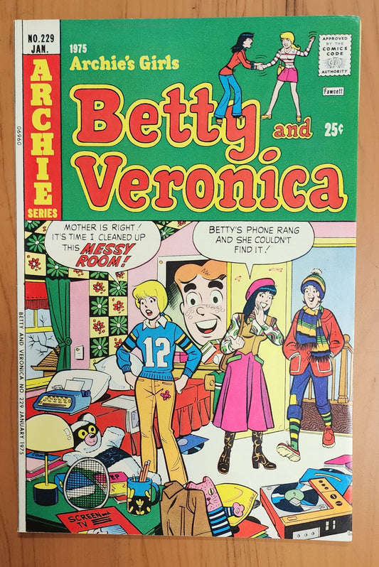 ARCHIES GIRLS BETTY & VERONICA #229 1975 Betty & Veronica ARCHIE COMICS