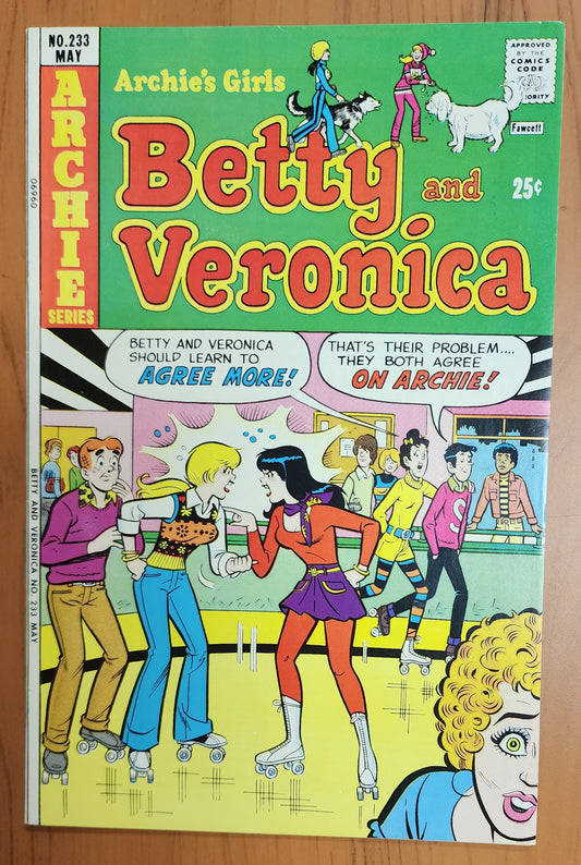 ARCHIES GIRLS BETTY & VERONICA #233 1975 Betty & Veronica ARCHIE COMICS