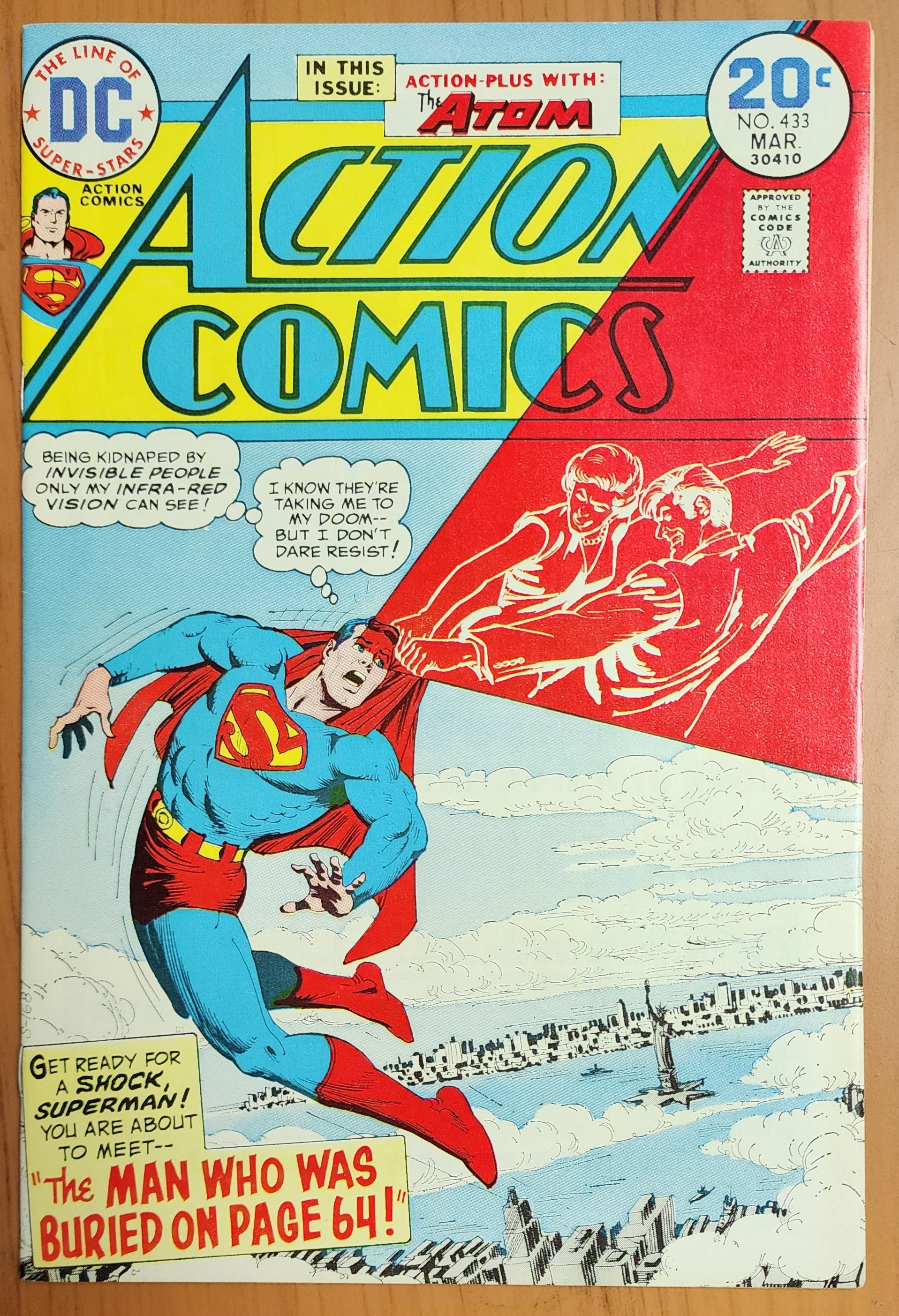 ACTION COMICS #433 1974 [J02] Action Comics DC COMICS