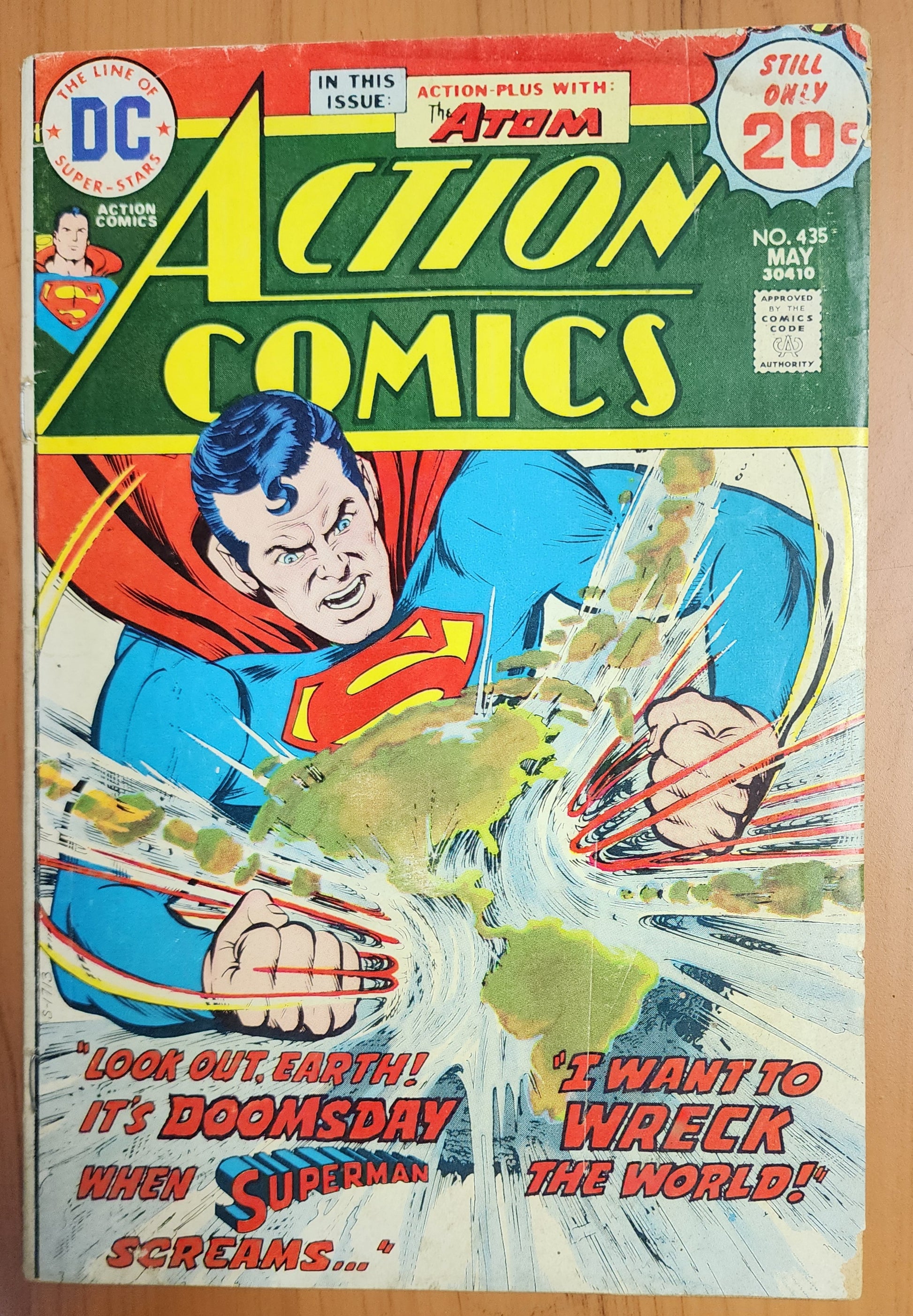 ACTION COMICS #435 1974 [J02] Action Comics DC COMICS