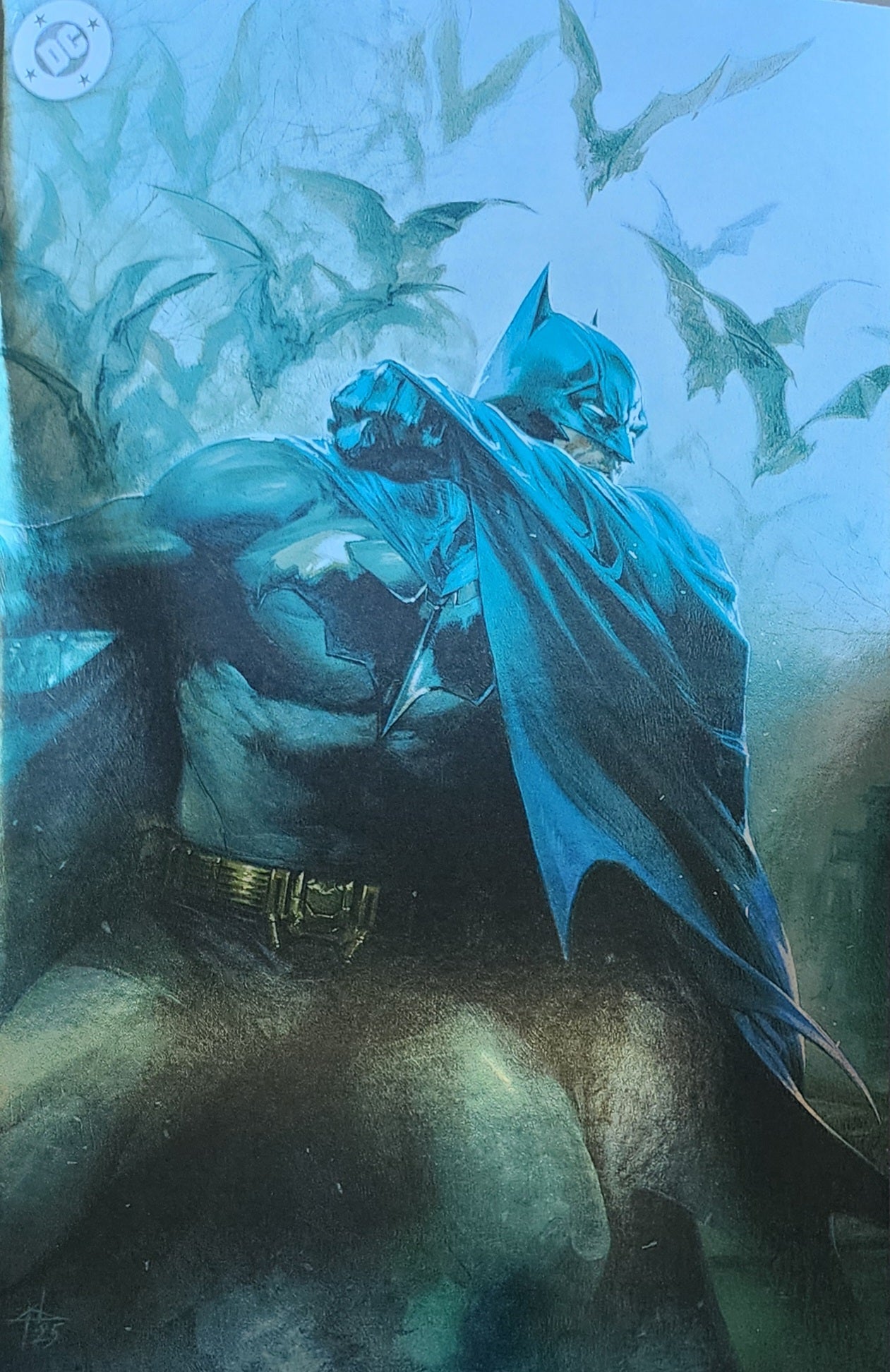 BATMAN #1 GABRIELE DELLOTTO FOIL VIRGIN BLIND BAG VARIANT 2025 Batman DC COMICS