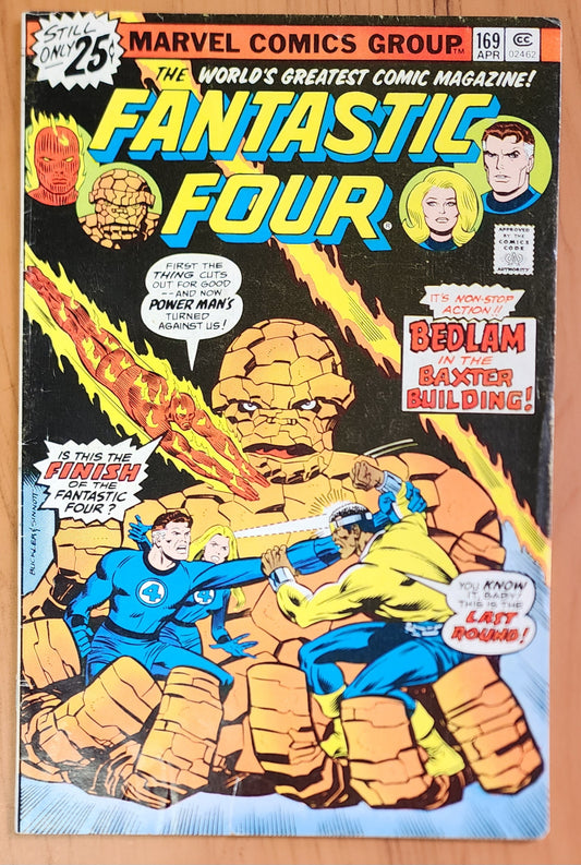 FANTASTIC FOUR #169 1976 Fantastic Four MARVEL COMICS