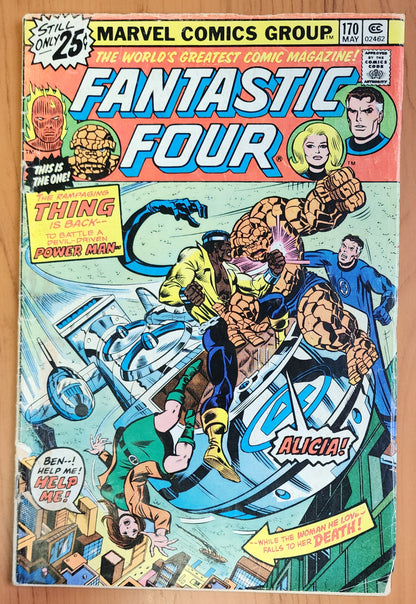 FANTASTIC FOUR #170 1976 Fantastic Four MARVEL COMICS