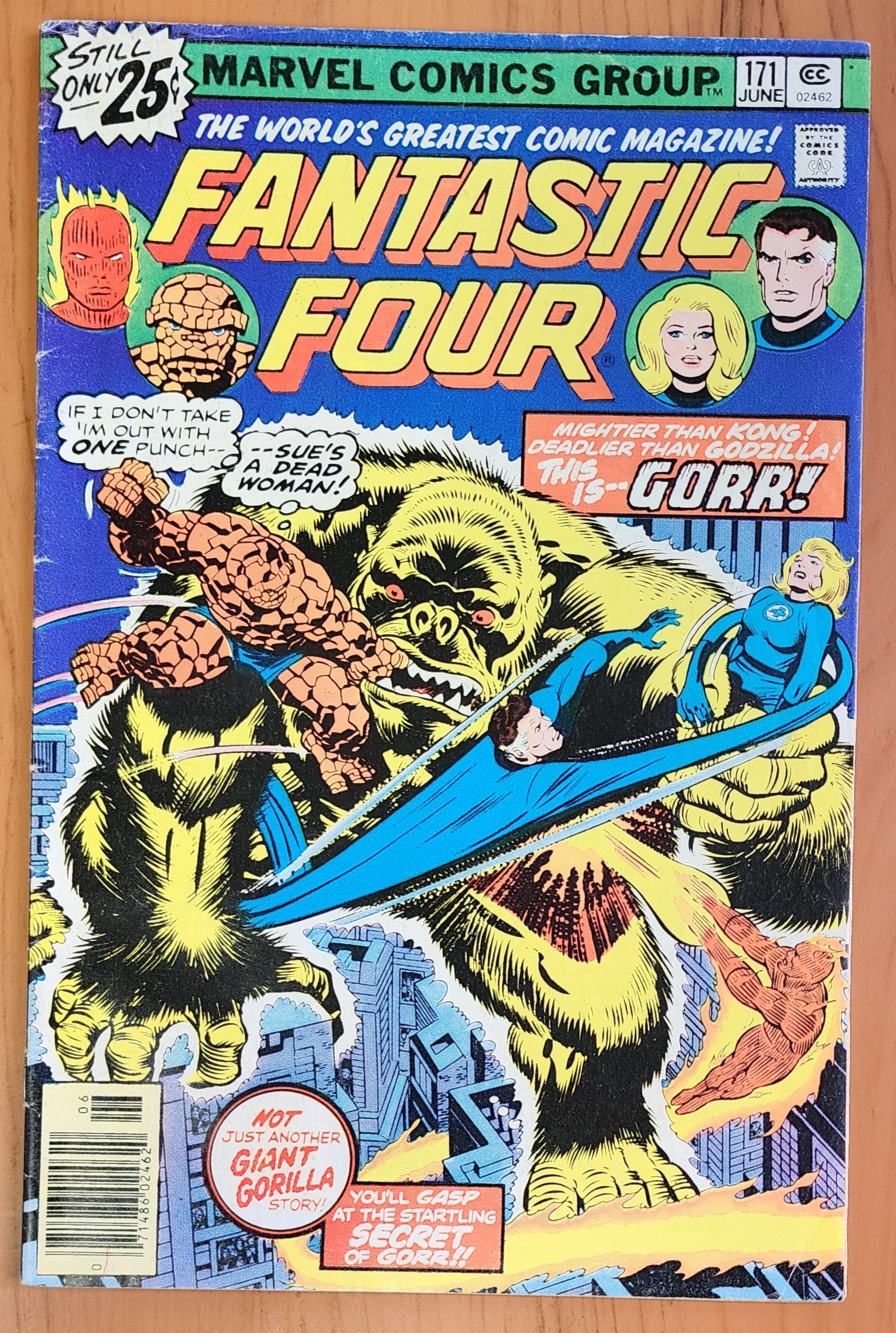FANTASTIC FOUR #171 1976 Fantastic Four MARVEL COMICS