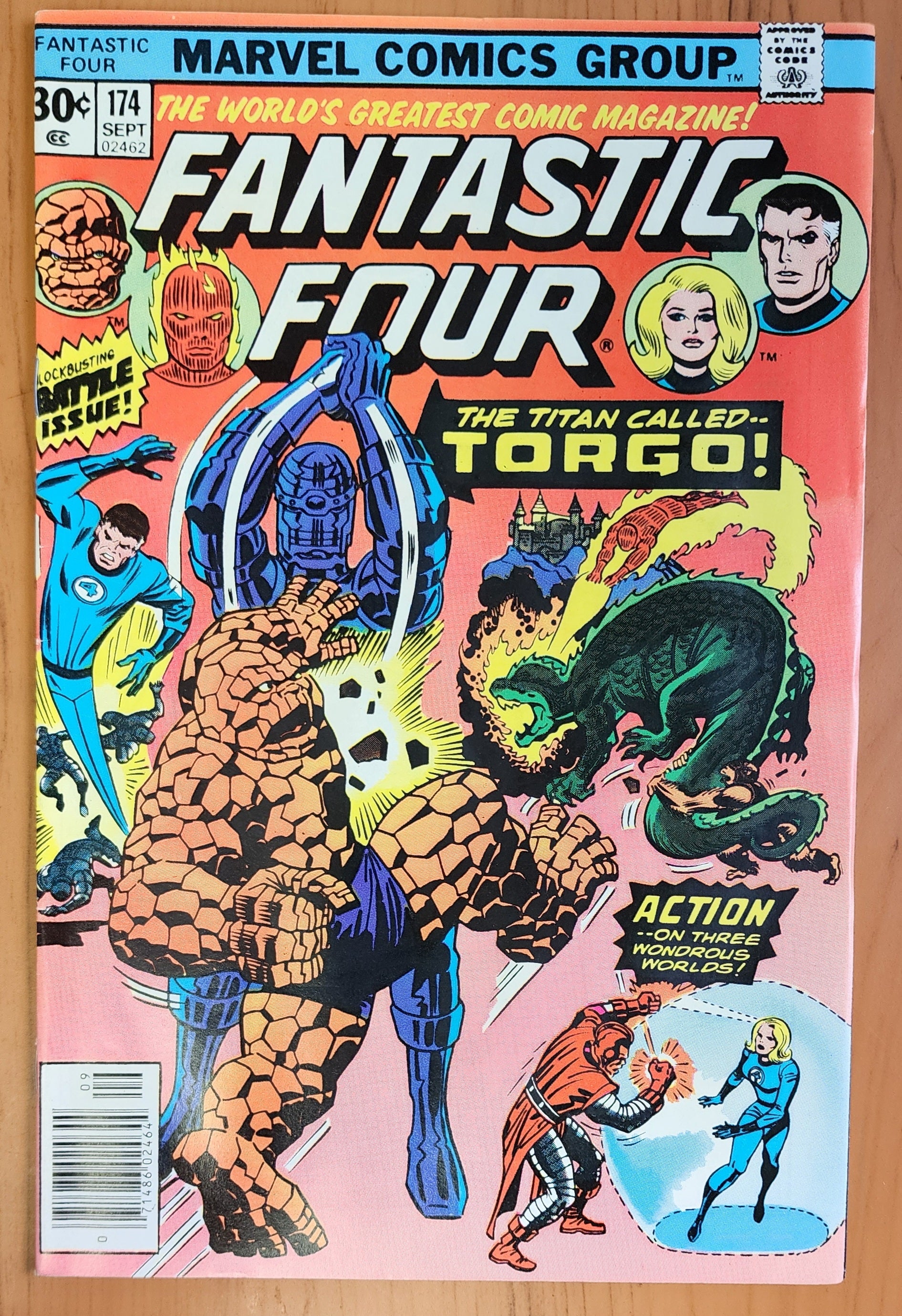 FANTASTIC FOUR #174 1976 Fantastic Four MARVEL COMICS