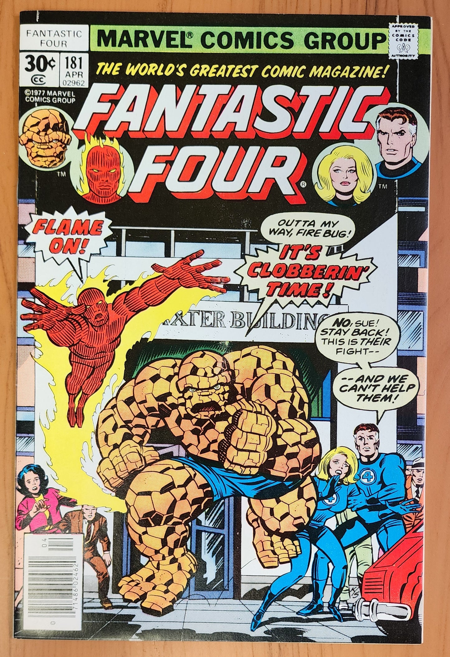 FANTASTIC FOUR #181 1977 [J01] Fantastic Four MARVEL COMICS