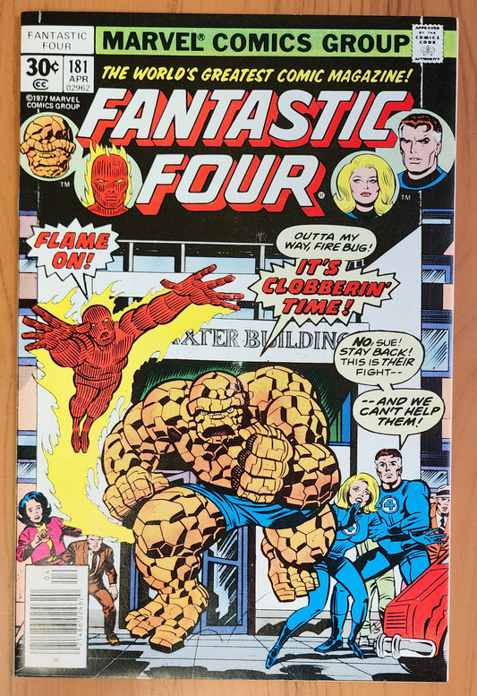 FANTASTIC FOUR #181 1977 [J01] Fantastic Four MARVEL COMICS