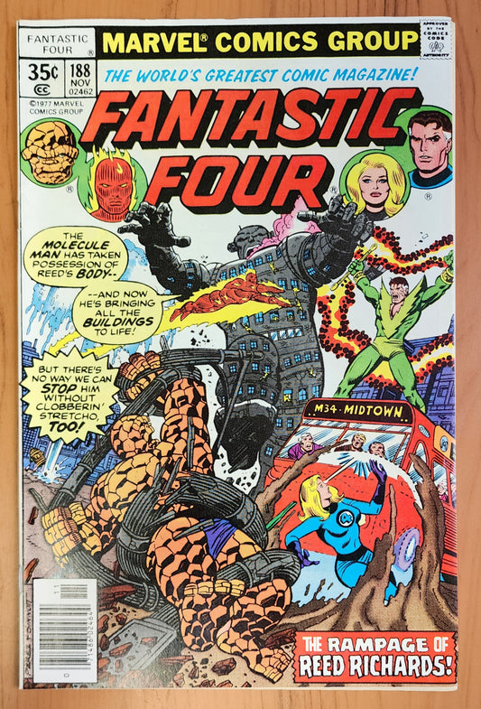 FANTASTIC FOUR #188 1977 Fantastic Four MARVEL COMICS