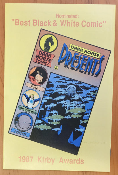 DARK HORSE PRESENTS #8 1987 Dark Horse Presents DARK HORSE