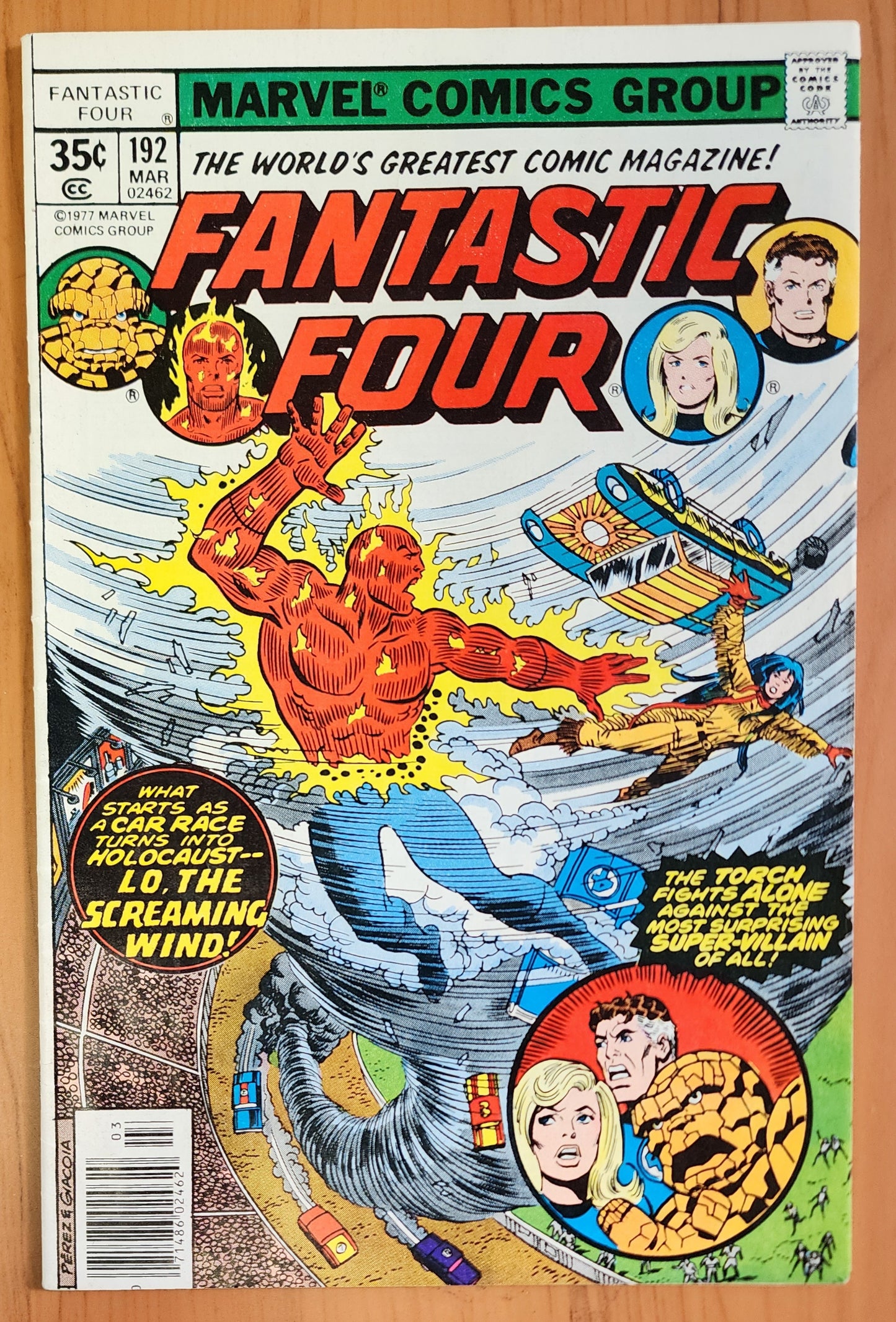 FANTASTIC FOUR #192 1978 [J02] Fantastic Four MARVEL COMICS