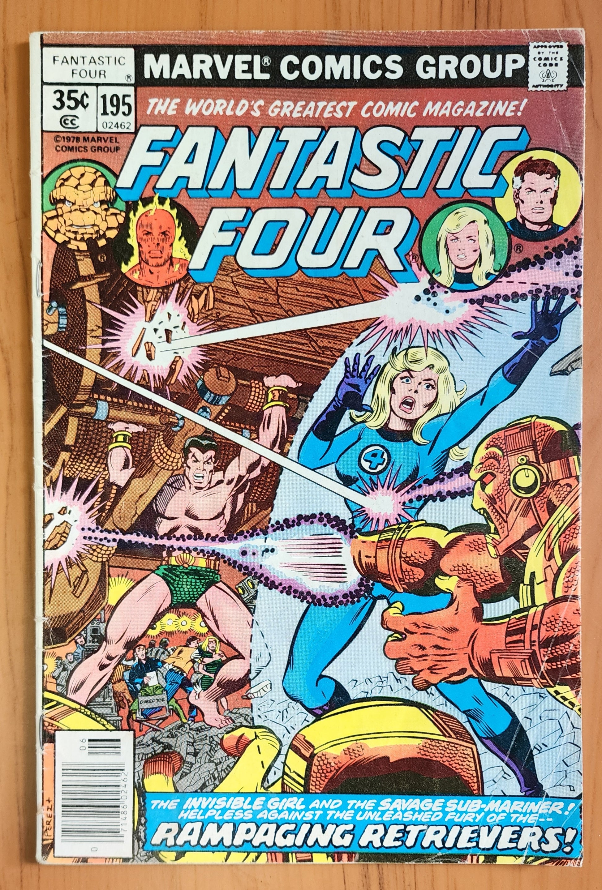 FANTASTIC FOUR #195 1978 Fantastic Four MARVEL COMICS