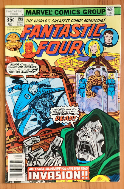 FANTASTIC FOUR #198 1978 Fantastic Four MARVEL COMICS