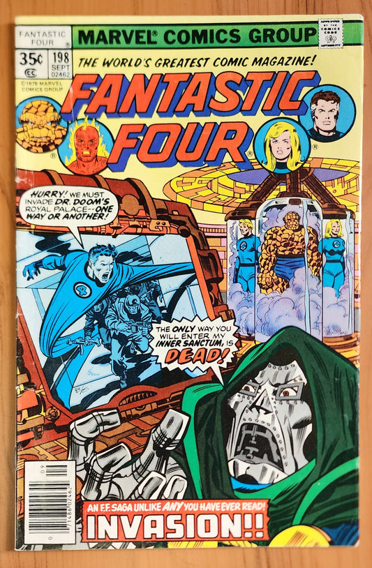 FANTASTIC FOUR #198 1978 Fantastic Four MARVEL COMICS