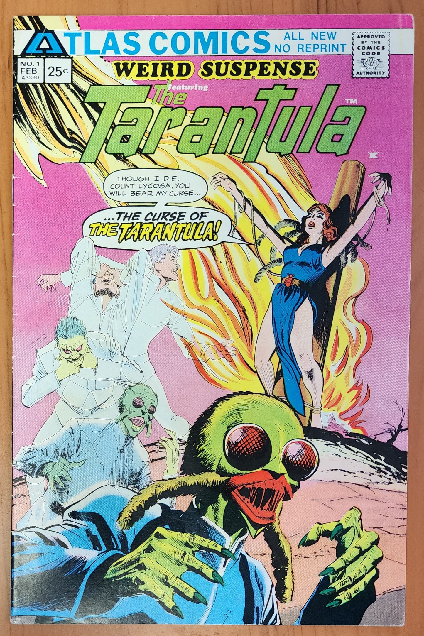 TARANTULA #1 1975 [J01] Planet of Vampires ATLAS