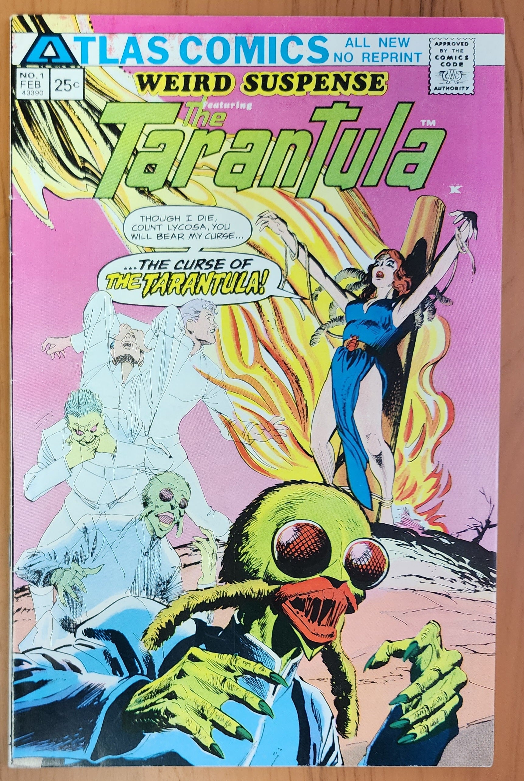 TARANTULA #1 1975 [J03] Planet of Vampires ATLAS