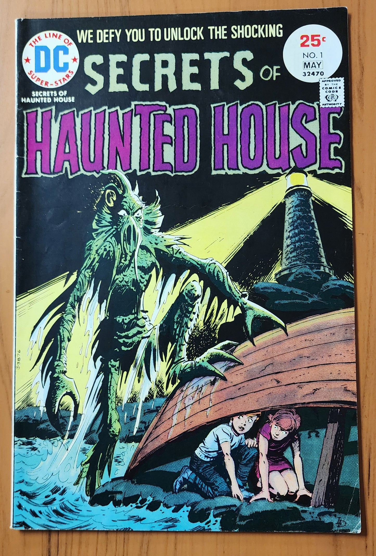 SECRETS OF HAUNTED HOUSE #1 1975 [J01] Secrets of Haunted House DC Comics