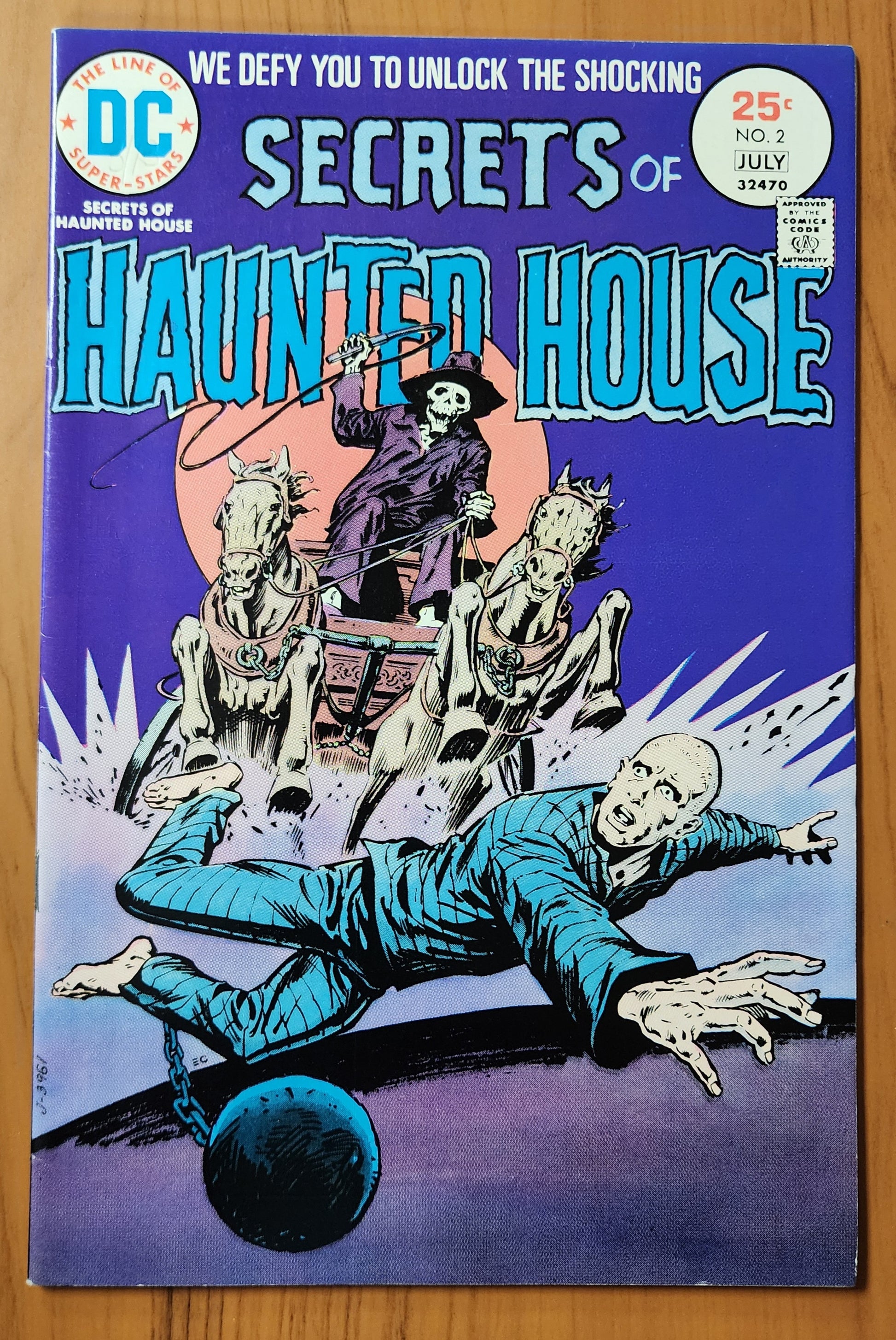 SECRETS OF HAUNTED HOUSE #2 1975 [J02] Secrets of Haunted House DC Comics
