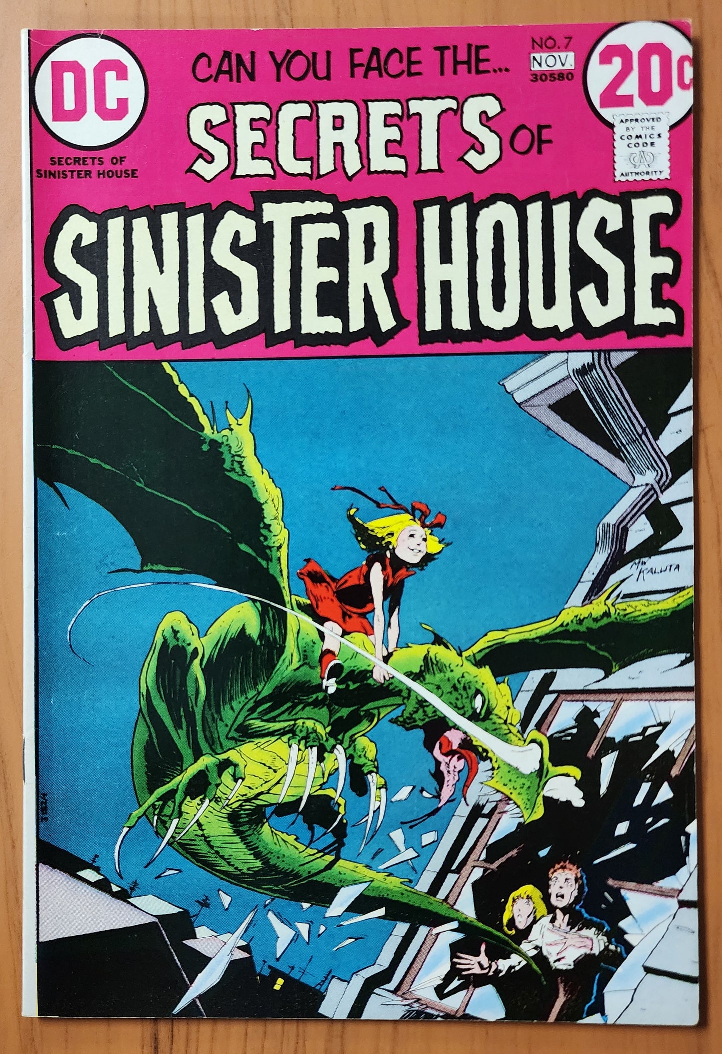 SECRETS OF SINISTER HOUSE #7 1972 Secrets of Haunted House DC Comics