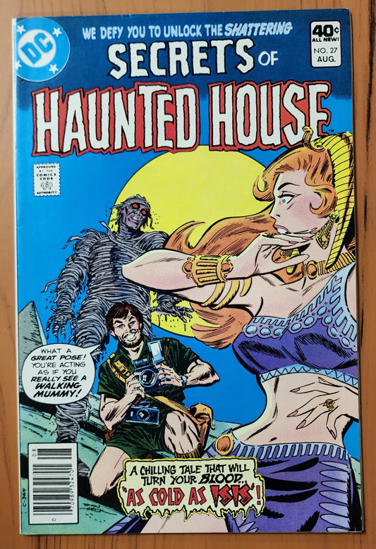 SECRETS OF HAUNTED HOUSE #27 1980 NEWSSTAND Secrets of Haunted House DC Comics