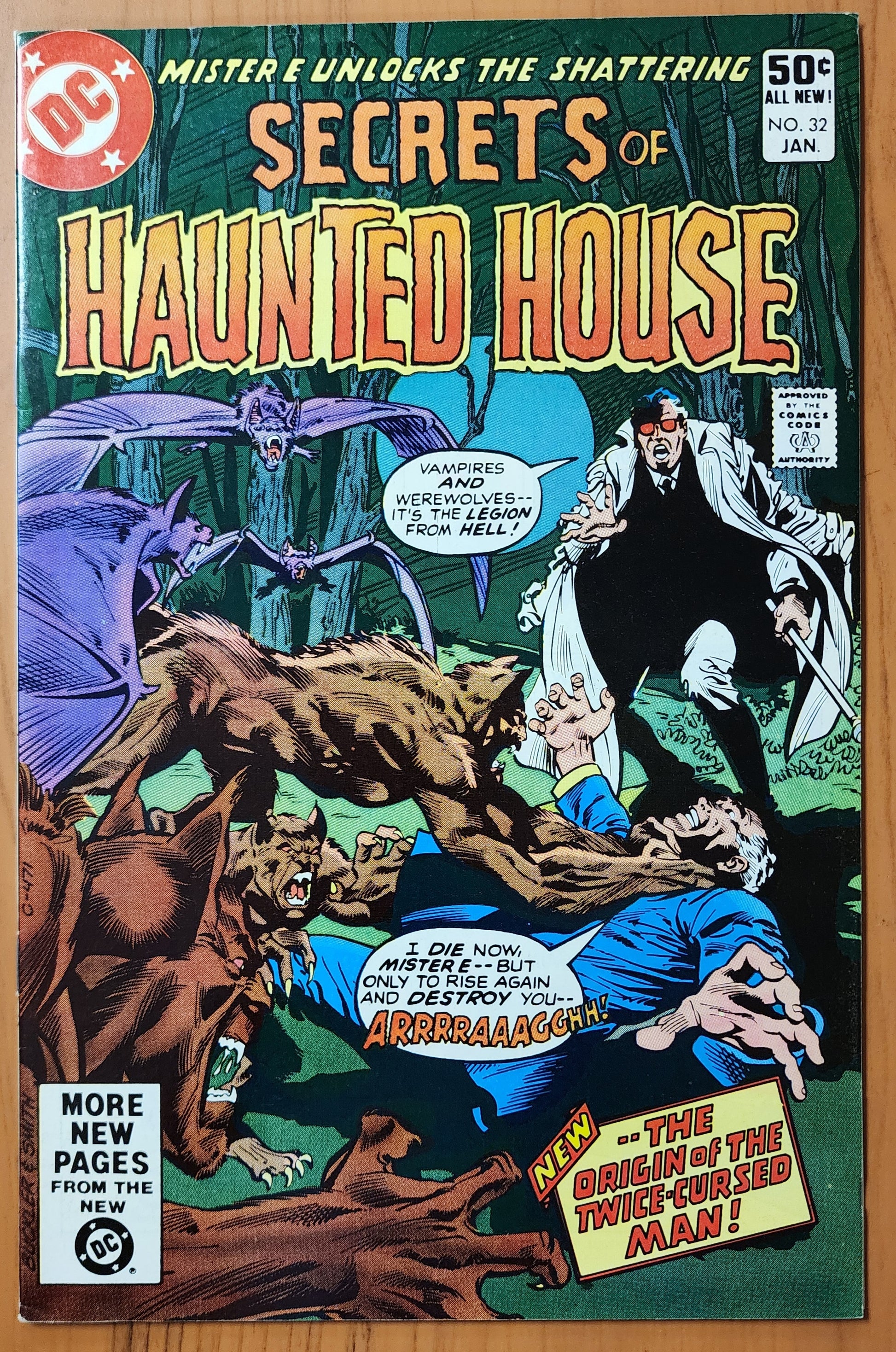 SECRETS OF HAUNTED HOUSE #32 1981 Secrets of Haunted House DC Comics