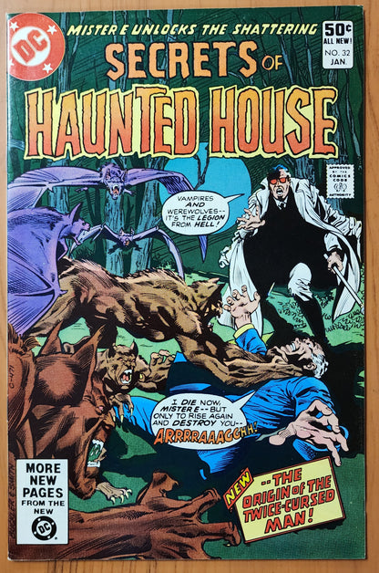 SECRETS OF HAUNTED HOUSE #32 1981 Secrets of Haunted House DC Comics