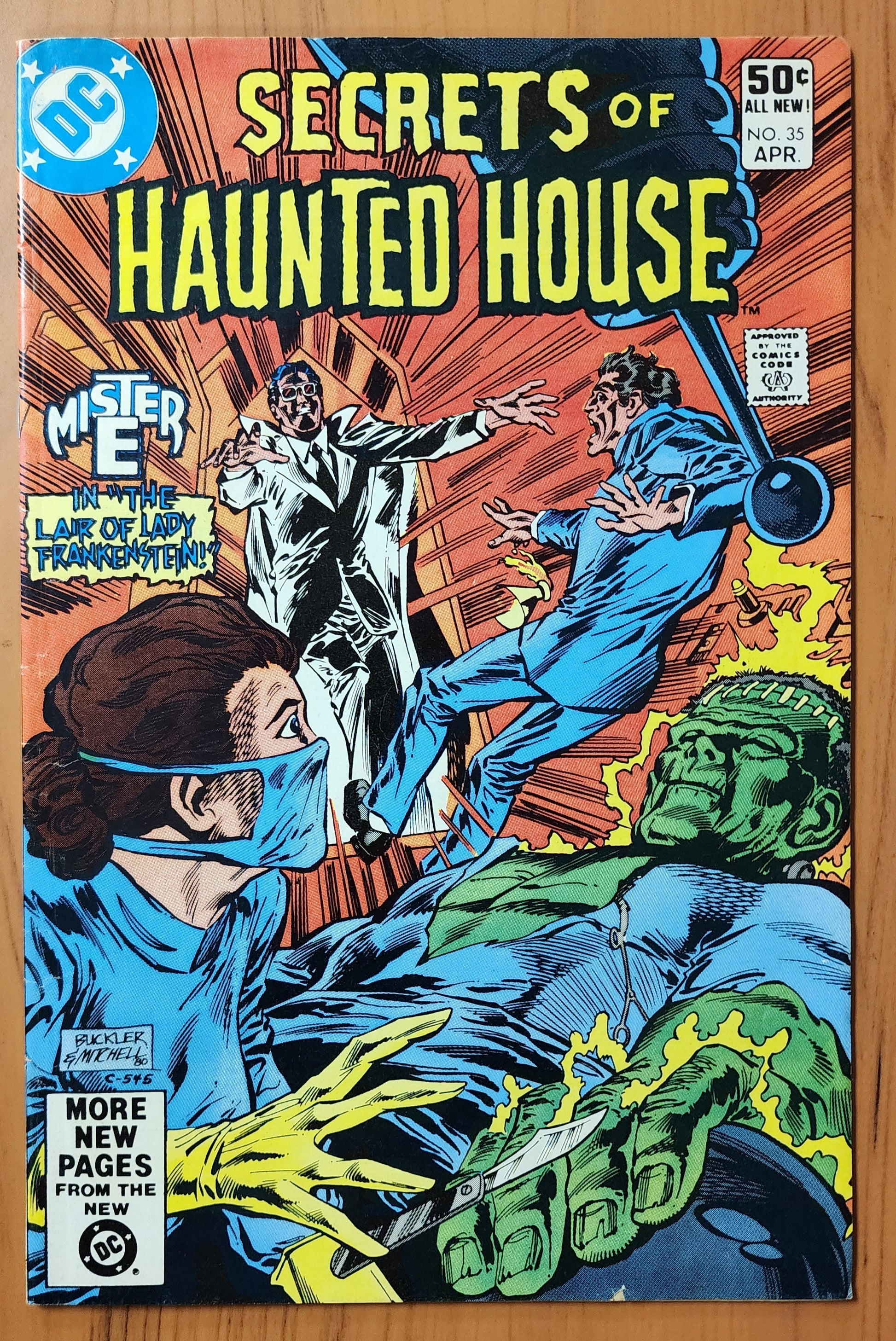 SECRETS OF HAUNTED HOUSE #35 1981 [J02] Secrets of Haunted House DC Comics